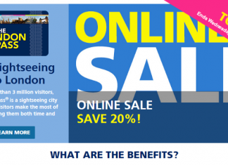 快閃一日!London Pass 低至8折!超過60個熱門景點免費入場!特定景點享「免排隊」禮待!