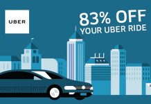 去機場啱晒!$18.6飄移價換Uber $120 乘車現金券!Uber 新客戶專享 – Groupon
