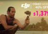 【更新:名額已滿.售罄】獨家6折.全城最平!旅行打卡拍片必備!DJI Osmo Mobile 手機雲台只需$1,379 (原價$2,299)!再送底座、智慧電池
