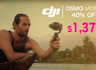【更新:名額已滿.售罄】獨家6折.全城最平!旅行打卡拍片必備!DJI Osmo Mobile 手機雲台只需$1,379 (原價$2,299)!再送底座、智慧電池