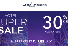 Accor 雅高集團優惠!全球酒店7折+送早餐!會員優先預訂!2018年3月前入住!(優惠至10月20日)
