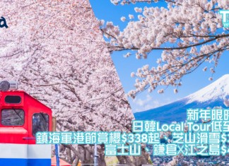 限時筍減!日韓 local tour 6折起!鎮海軍港節賞櫻$338起、芝山滑雪$390起!富士山 ✕ 忍野八海$428起 – travelwebsite.com (優惠至2月19日)