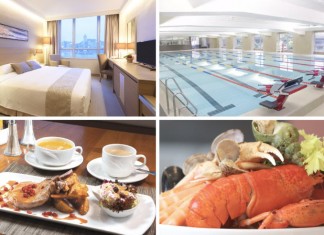【超強CP值!維港海景連兩餐每人唔駛五百】YMCA 港青酒店.維港海景住宿+龍蝦海鮮拼盤連3道菜晚餐+任點任食早餐+生日及紀念日禮遇+迎賓果籃:每房2位$999 (已連服務費)
