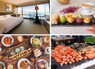 【一泊三食 Chill 抵價】君悅酒店.海景客房+自助早餐+自助晚餐+下午茶+長達24小時住宿體驗+紅酒+生日或紀念日禮遇:每房2位$2,750起 (已包服務費)