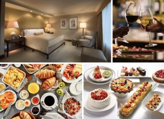 【一泊四食.創新低價】港麗酒店.豪華山景客房+自助午餐+下午茶+歡樂時光無限暢飲及小食+自助早餐+港麗小熊及小鴨+生日及紀念日禮遇:每房2位$1,860 (已包服務費)