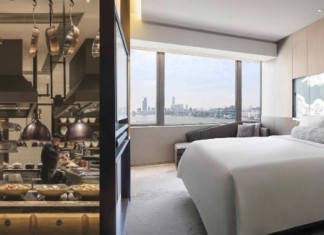 【5星住宿連自助餐.每人唔駛五百】星期一至四升級至海景雙床房!維港凱悅尚萃.客房+自助午餐 $970 (包服務費)