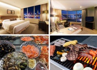 【YMCA.母親節優惠】海景套房+ BBQ 海鮮自助晚餐+自助早餐+果籃+母親節蛋糕毛巾等 $1,535