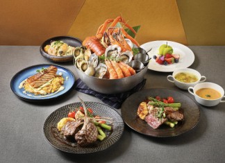 【環球海鮮塔】四道菜晚餐 (逢星期一至二供應)