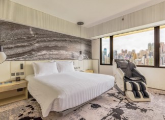 【柏寧.升級房連按摩椅及 Lounge】尊貴鉑爾曼客+房內按摩椅+早餐+下午小點+雞尾酒+25小時住宿$1,299起