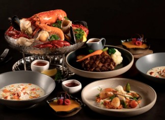 Ebb & Flow 享用二人豪華海鮮4道菜晚餐