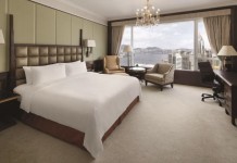 【港島香格里拉.海景假期連3餐.折上折】尊尚豪華海景房+Lounge (早餐+傍晚雞尾酒)+餐飲消費額+生日或紀念日禮遇+延遲退房$2,420起!有 Citi Mastercard 再減多$500