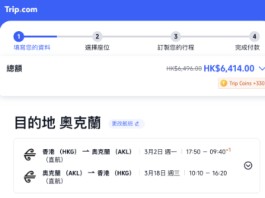 【新西蘭航空優惠】香港直飛奧克蘭連稅$6,414起!轉飛基督城、威靈頓、皇后鎮$6,355起!3至9月出發 (優惠至2月2日)