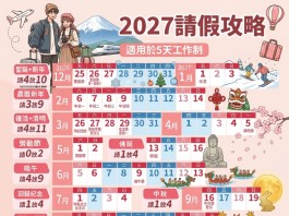 【2027請假攻略】悠長假期我嚟啦!請3放9、請4放11!用最少嘅AL請最長嘅假期|最新公眾假期出爐