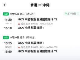 【港航.沖繩再減多啲】香港飛沖繩來回連稅$1,738起!包寄艙行李+手提行李+隨身物品+飛機餐!早去下午返